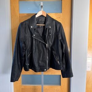 Blank NYC Black Pleather Women's Jacket
